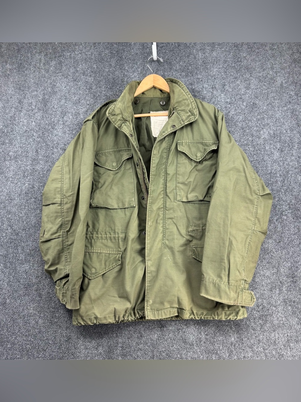 VTG Army Green Military Cold Weather Field Utility Coat Men’s M